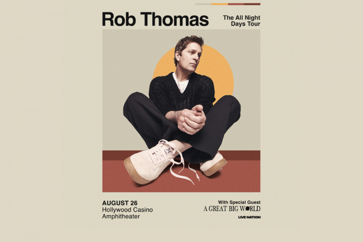 Win Tickets To Rob Thomas